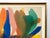 Morris Louis Vintage 1992 Lithograph Print Mid Century Modernist Framed Abstract Expressionist Museum Poster " Point of Tranquility " 1959 For Sale - Image 9 of 14