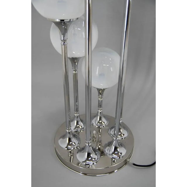 6-Arms Floor Lamp attributed to Targetti Sankey, Italy, 1960s For Sale - Image 10 of 11