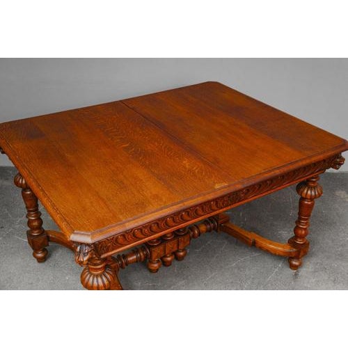 Dining Table in Oak For Sale - Image 9 of 18