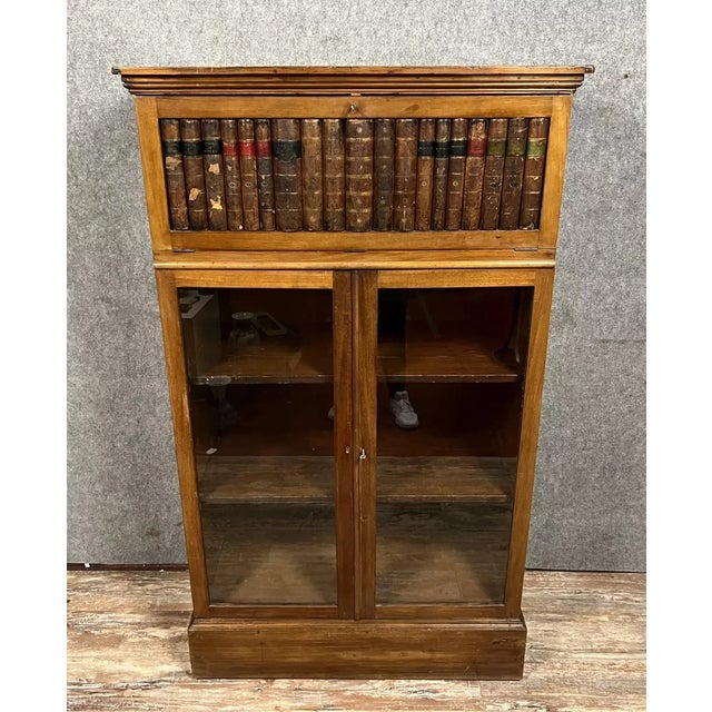 Notarys Library with Hidden Secret Secretaire, 1890s For Sale - Image 3 of 6