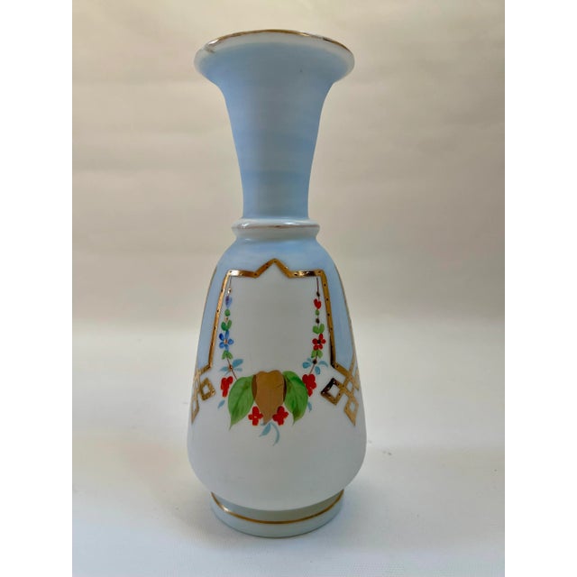 Art Deco Vintage French Art Deco Gilt Vase For Sale - Image 3 of 9