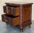 Late 19th Century Pair French Solid Walnut Night Stands with two drawers For Sale - Image 10 of 18
