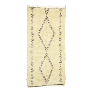 Beni Ourain Moroccan Rug - 06'04 x 12'09