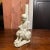 Mid 20th Century Japanese White Glazed Porcelain Old Man Figurine Flower Vase For Sale - Image 9 of 9