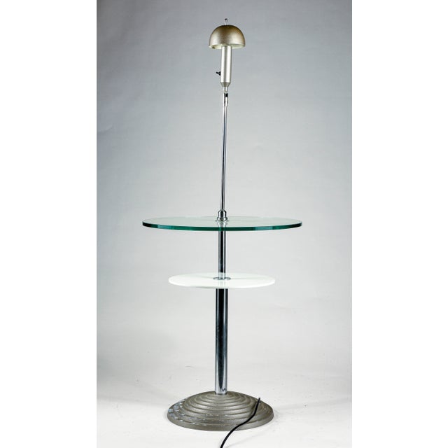 Reading Table with Articulated Lamp by Daniela Puppa and Franco Raggi for Fontana Arte, 1988 For Sale - Image 3 of 13
