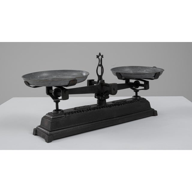 19th Century 19th Century French Iron & Zinc Scale For Sale - Image 5 of 18