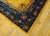 Dynamic Yellow-Saffron Background Color With Nice Floral Design Antique Chinese Art Deco Rug For Sale In New York - Image 6 of 9