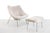 Set of F157 Oyster Armchair and Ottoman in Sheepskin by Pierre Paulin, 1950s For Sale - Image 9 of 9