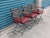 Cleo Baldon Set of 3 Vintage Cleo Baldon Style Iron Dining Chairs, c.1970s For Sale - Image 4 of 9