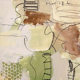 "Only Dreaming 1" Contemporary Original Abstract Expressionist Painting by Brent Baker For Sale