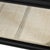 Matthew Izzo Home Cutler 36.5" Matte Black Lacquer, 2 Drawer Single Porcelain Sink Bath Vanity W/Carrara Marble Top, Brass Pulls, and Caned Open Shelf For Sale - Image 9 of 11