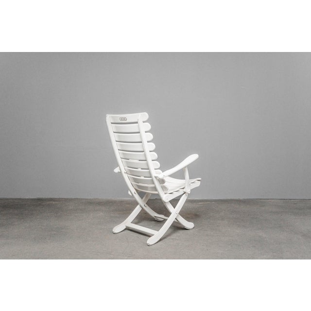 Wood Garden Chairs, Set of 4 For Sale - Image 7 of 18