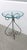 Silver Brass Metal and Glass Round Side Table, Circa Late-20th Century For Sale - Image 8 of 13