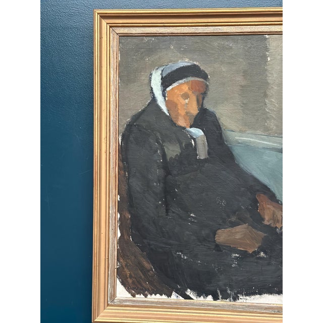 Anna Barbara Weinreich, Gumma, 1950s, Oil on Canvas, Framed For Sale - Image 5 of 14