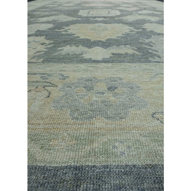 Turkish Oushak Rug 9'9" x 13'11" #18635 For Sale In Houston - Image 6 of 8