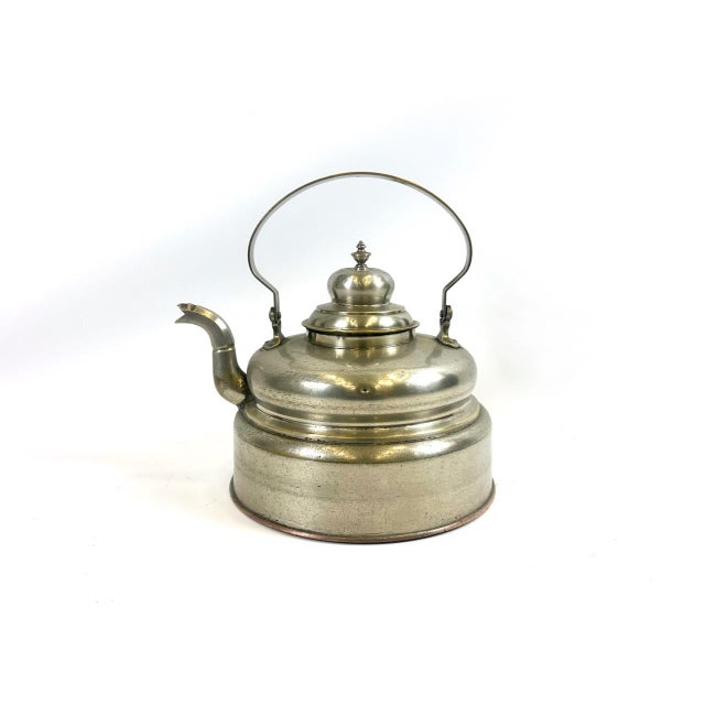 Art Deco Nickled Brass Kettle, 1930s For Sale - Image 18 of 18