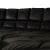 Cloud 7 Corner Sofa in Black Leather from Bretz For Sale - Image 4 of 14