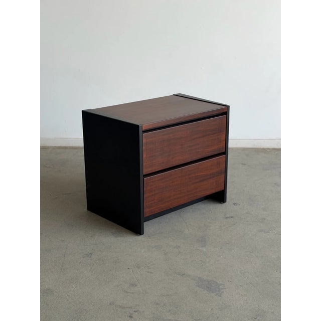 1980s Single Angular Nightstand by Henredon For Sale - Image 9 of 15