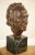 Lawrence Ludtke 1980's Bronze Bust Portrait For Sale - Image 4 of 13