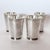 Metal Vintage Silver Plated Mint Julep Cups, Reed & Barton, Set of 4 For Sale - Image 7 of 17