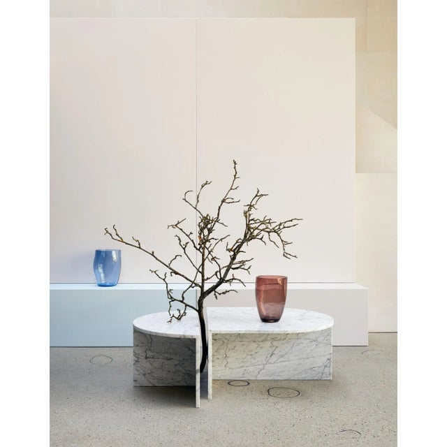 Supernova II Amber Iridescent XL Vase by Simone Lueling for Eloa For Sale - Image 4 of 5