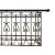 Art Nouveau Balcony Wrought Iron Railing Antique Art Nouveau - Art Moderne Style For Sale - Image 3 of 5