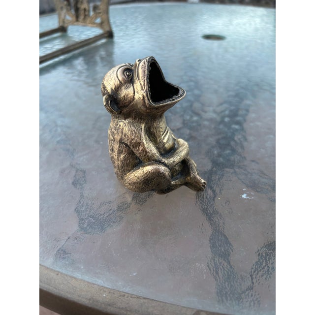Jennings Bros. Early 1900s Jennings Brothers Monkey Ashtray/Cigar Rest For Sale - Image 4 of 4