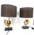 Metal Brass Nautilus Table Lamps from Maison Charles, France, 1970s, Set of 2 For Sale - Image 7 of 12