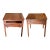 Pair of Vintage Lexington Bob Timberlake Solid Cherry Two-Drawer End Tables / Side Tables - 26"w X 17"d X 25"h For Sale