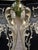 1980 Italian Artisan Baroque Black Silver Pedestals-Pair For Sale - Image 11 of 18