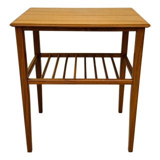 Scandinavian Teak Side Table, 1960s For Sale