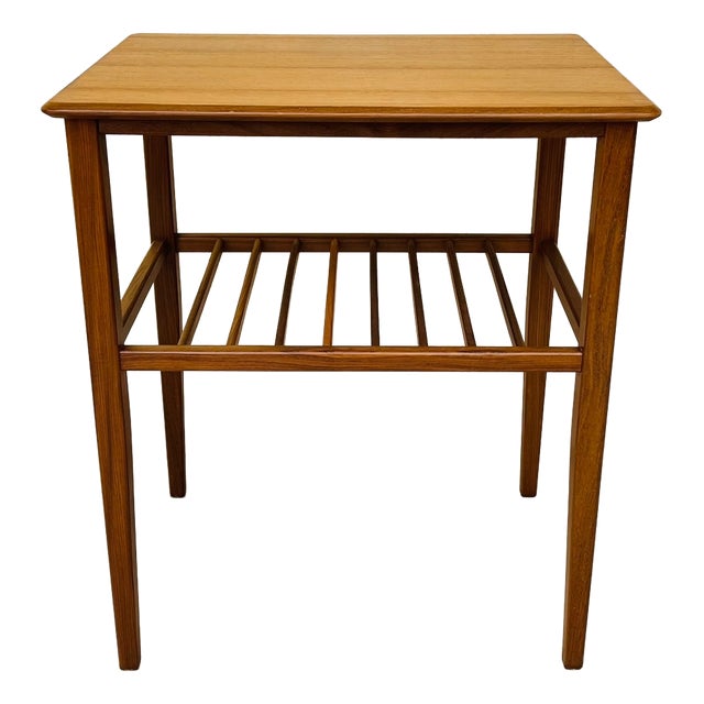 Scandinavian Teak Side Table, 1960s For Sale