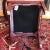 1970s James Mont-Style Oxblood Red Horseshoe Chinoiserie Accent Chair For Sale - Image 11 of 12