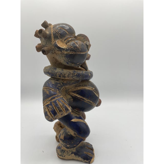 Ceramic Vintage African Tikar House God For Sale - Image 7 of 7