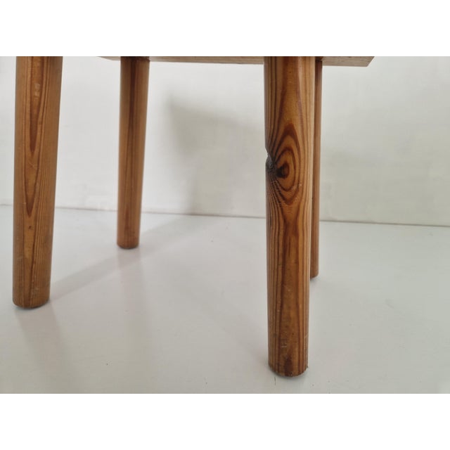 Mid-Century Finnish Pine Wooden Sauna Stool, 1960s For Sale - Image 8 of 9