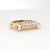 White Twistable 14k Yellow Gold Diamond Multi Sapphire Ring 0.27 Carats Size 6.75 For Sale - Image 8 of 18