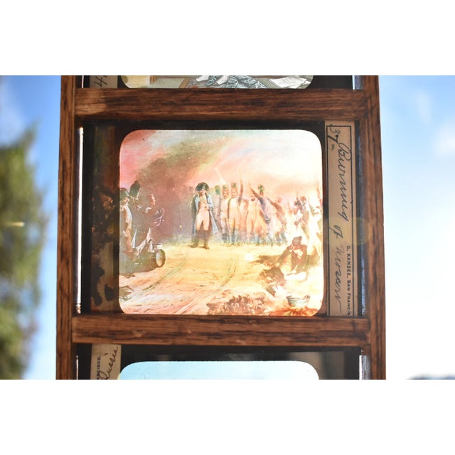Late 19th Century Antique Napoleon Bonaparte Magic Lantern Slides For Sale - Image 5 of 13