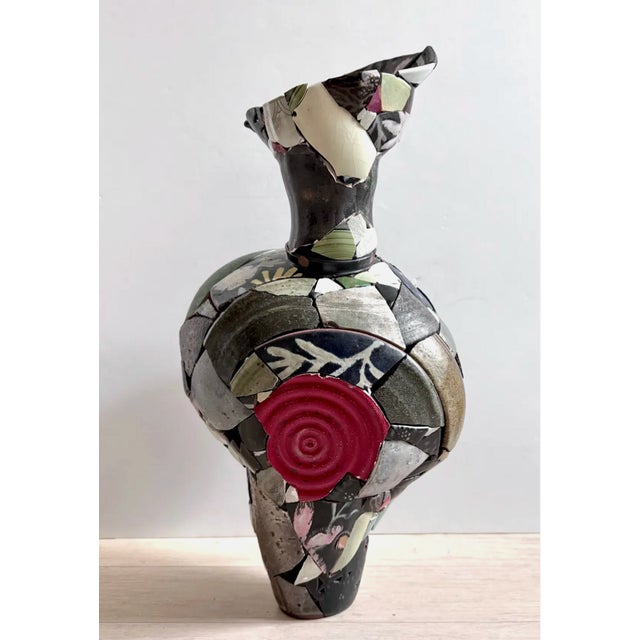 2022 Shard Amphora No. 15 Contemporary Multicolor Ceramic Sculpture Chase Travaille For Sale - Image 9 of 13