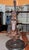 Large Art Nouveau Lamp with a Female Figure in Patinated Cast Iron Early 20th century An elegant Art Nouveau-style lamp...