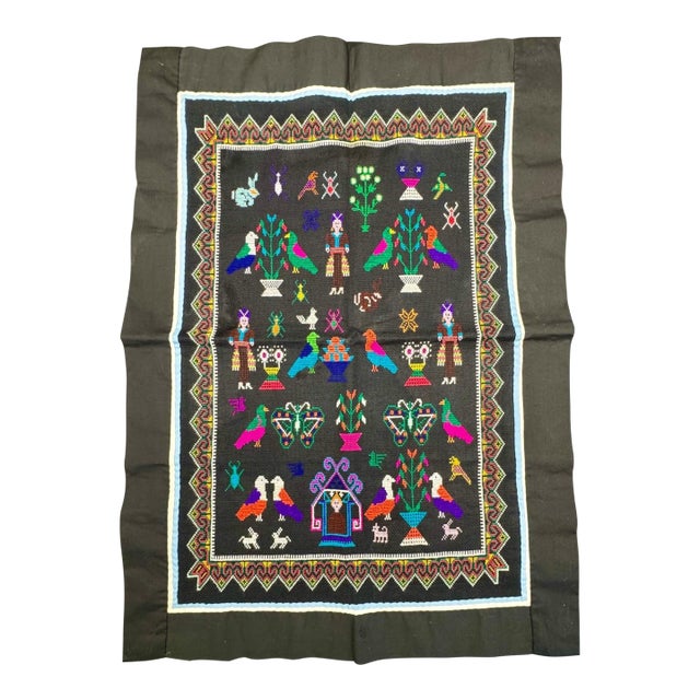 Hmong Hill Tribe Story Cloth, Vintage For Sale