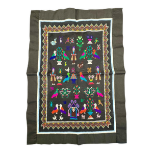 Hmong Hill Tribe Story Cloth, Vintage