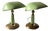 Modernist Model 31866 Table Lamps by Bertil Brisborg for Nordiska Kompaniet, Sweden, 1940s, Set of 2 For Sale