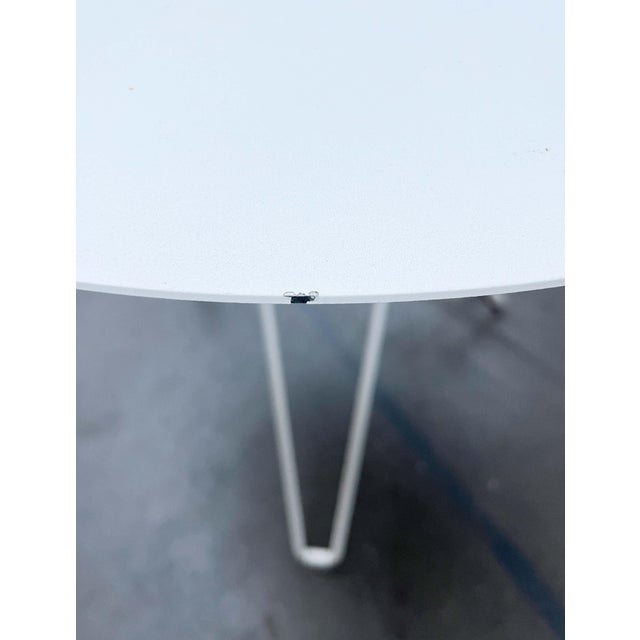 Minimalist Tio Series Metal Outdoor Table by Chris Martin for Massproductions, Finland For Sale - Image 15 of 18