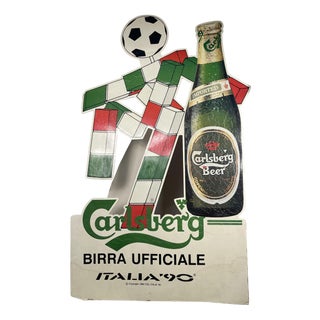 The World Cup Italia Billboard Advertising, 1990 For Sale