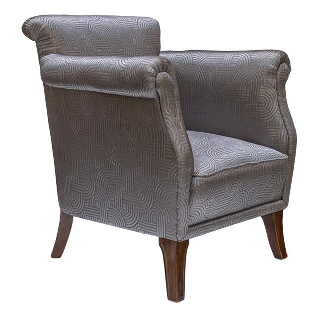 Art Deco French Armchair, 1930s For Sale