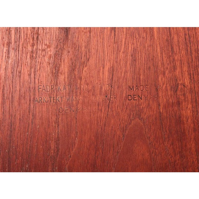 Model AT-303 Sawhorse Dining Table by Hans Wegner for Andreas Tuck, 1960s For Sale - Image 9 of 10