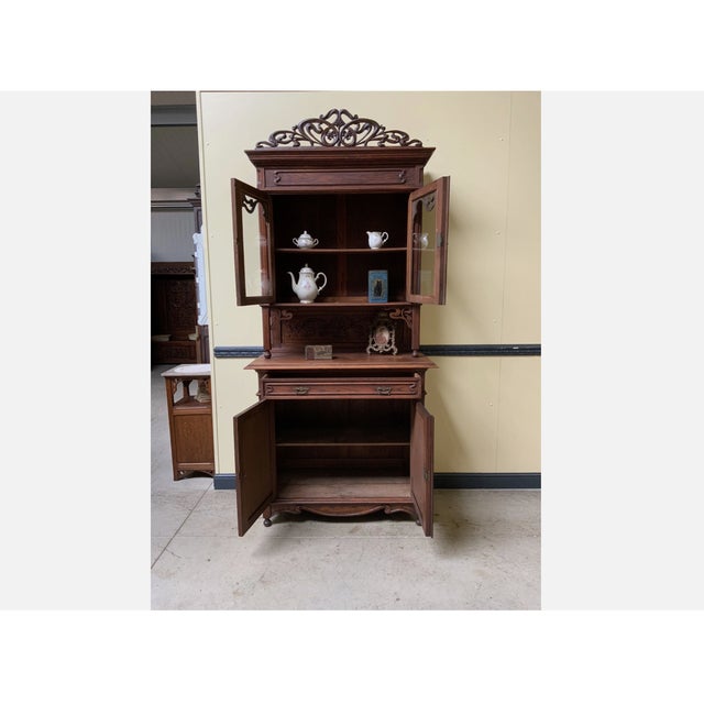 Antique Art Nouveau Buffet, 1900s For Sale - Image 3 of 9