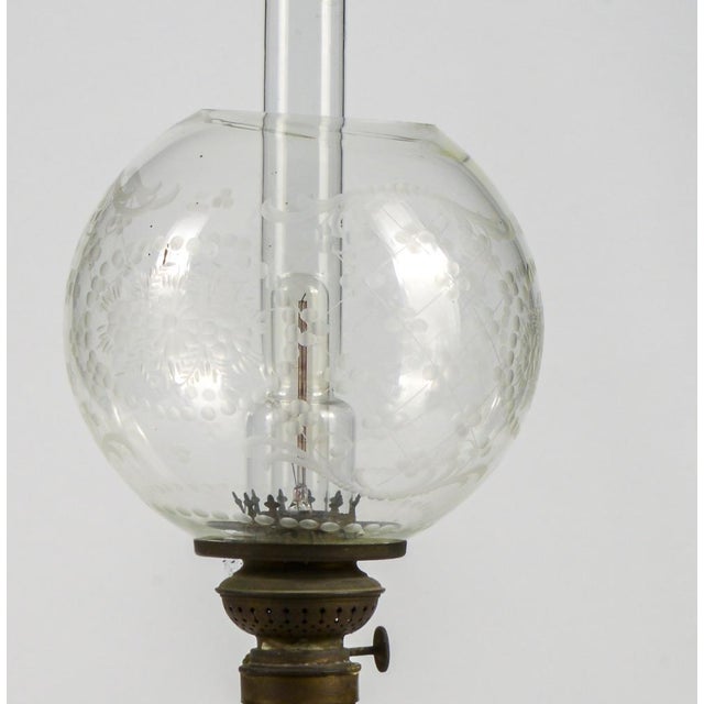 Table lamp working electrified measures 15.5 x h 55 category style size: height 55 cm diameter 15.5 cm color: transparent...