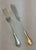 James Dixon & Sons 1980s Silver 1 Pair Fish Eaters, Fish Fork & Fish Knife, Chesterfield. For Sale - Image 4 of 14