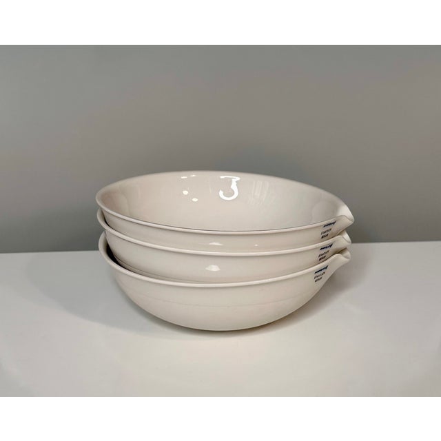 Porcelain LAB Bowls with Spout from KPM Berlin, Germany, 1920s, Set of 3 For Sale - Image 6 of 18